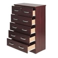 thumbnail image 5 of Home Square 3-Piece Set with Pine Twin Bed Dresser with Lock & Nightstand, 5 of 27