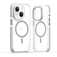 thumbnail image 7 of Compatible with iPhone 15 Plus Case Magsafe Clear Trasparent Design Anti-Scratch Transparent Case Shockproof Phone Cover, 7 of 7