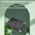 thumbnail image 2 of DC UPS Battery Backup Uninterruptible Power Supply 85‑265V UPS Battery Replaceable US-Plug, 2 of 7