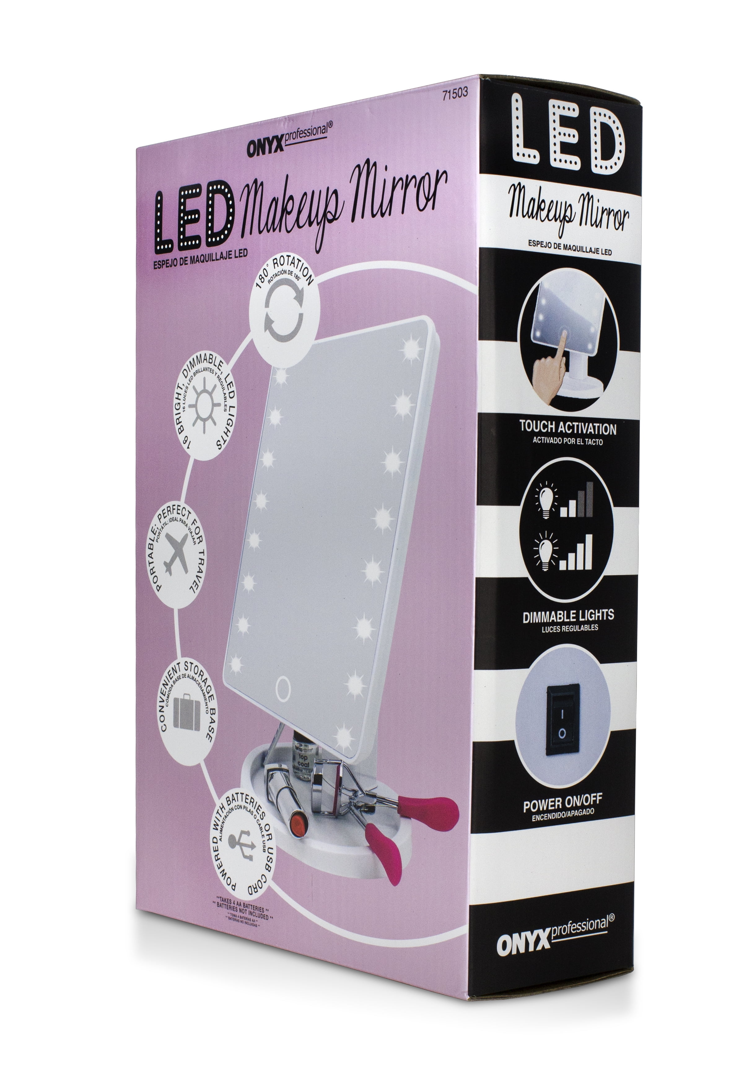 Onyx Led Vanity Mirror