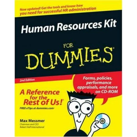 Human Resources Kit for Dummies [With CDROM] (Paperback - Used) 0470049308 9780470049303