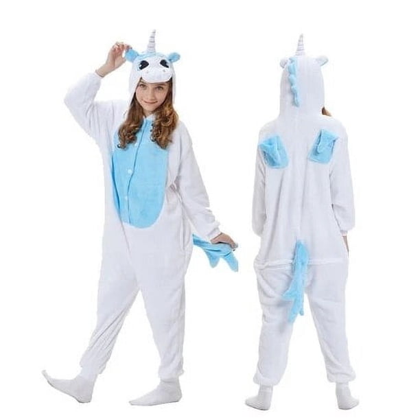 Pijama de unicornio para niño y niña, ropa de dormir, mono, unicornio, Kigurumi, Panda de invierno