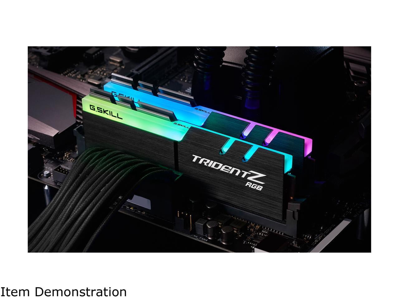 G.SKILL TridentZ RGB Series 64GB (2 x 32GB) 288-Pin PC RAM DDR4