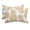 Beige, Tan, White, variant on Chaise Lounge Headrest Pillow 1 Pack, Yellow Pineapple Waterproof Chair Pillows with Insert & Adjustable Elastic Strap for Beach Recliner, Tropical Summer Botanical White Fruits Outdoor Patio Pillow