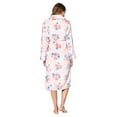 thumbnail image 3 of Casual Nights Women's Heart Long Sleeve Mini Popcorn Fleece Plush Robe, 3 of 5