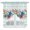 Teal Green, variant on Swag Valance Curtains for Windows, Green Starfish Summer Light Filtering Kitchen Curtains with Rod Pocket, Ocean Coral Conch Blue Shells Window Treatment Valances for Living Room, 36x63 - 2 PCS
