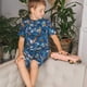 thumbnail image 4 of Balery Hawaiian Style Conjunto de Pijama Infantil de Manga Corta con Estampado – Ropa de Dormir de Algodón Suave-3X-Large, 4 of 6
