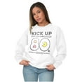 thumbnail image 4 of PACMAN Totally Iconic Kick Up the 80s Sweatshirt for Men or Women Brisco Brands M, 4 of 6
