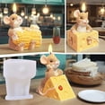 thumbnail image 5 of Mouse Cheese Silicone Molds for Epoxy Resin Making Candle Soap Home Decoration Silicone Chocolate Molds Fondant Molds, 5 of 8