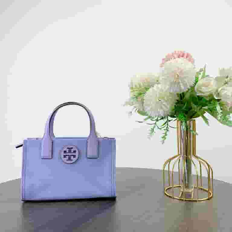 ★Tory Burch★人気★アイコニックなエラトート Small★バッグ Tory Burch Women's Ella Nylon Extra Small Top Zip Crossbody