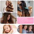 thumbnail image 5 of Peine para desenredar el cabello Ormromra, grande, 2 uds, dientes anchos, cabello rizado, seco y húmedo, sin mango, 5 of 5