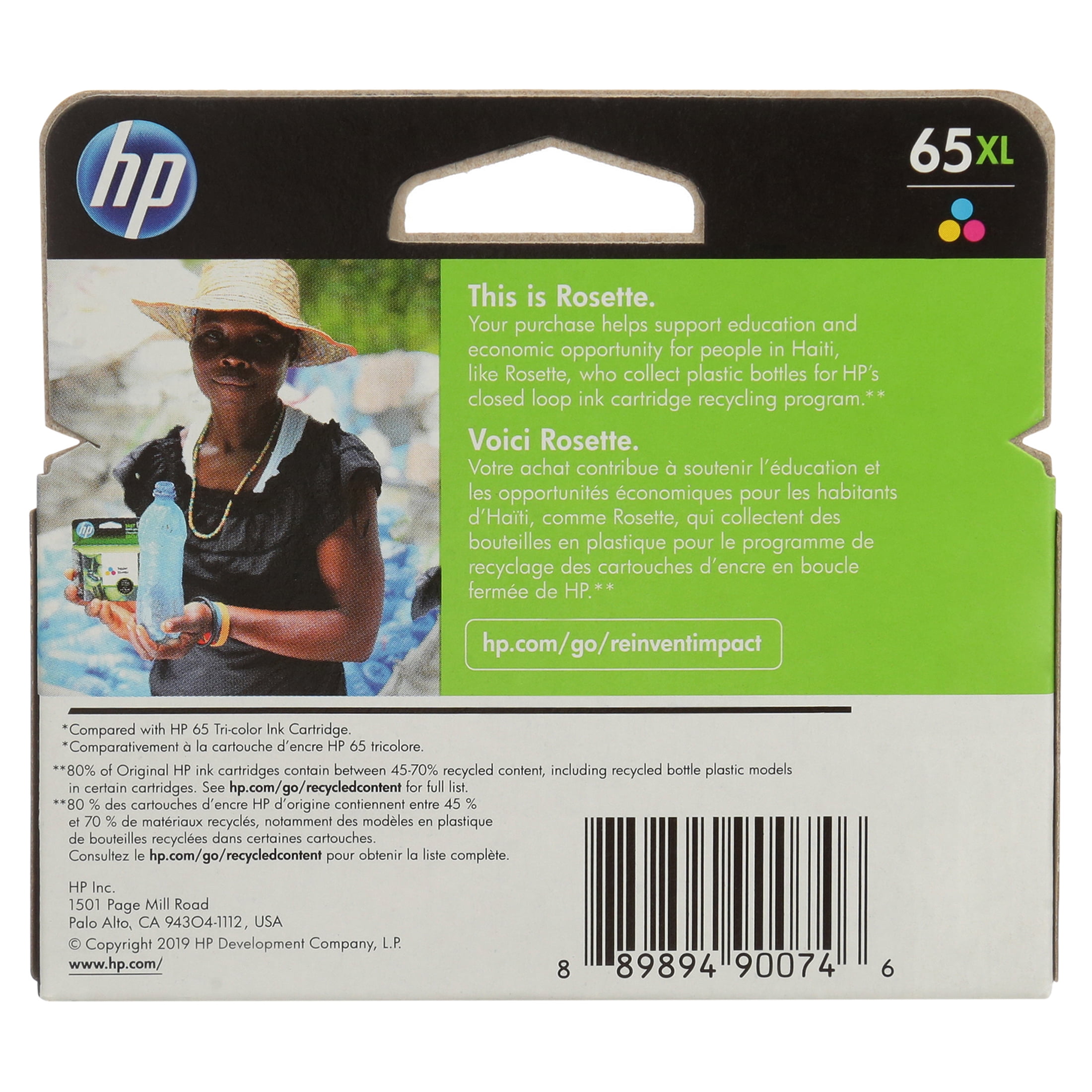hp 65xl black ink cartridge walmart