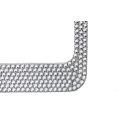 thumbnail image 3 of BLVD-LPF OBEY YOUR LUXURY License Plate Frame w/ 7 Crystal Rows - [Pack of 1] Rust Free Metal, Number Plate Frame w/, 3 of 5