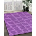 thumbnail image 2 of Ahgly Company Indoor Rectangle Patterned Heliotrope Purple Area Rugs, 4' x 6', 2 of 6