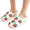 Red, variant on Slip on Shoes Women Comfort Warm Soft Indoor Outdoor Fuzzy Memory Foam Cute Fruit Embroidery Home Shoes Anti-Slip Rubble Sole Closed Toe Slides Pink 42-43(US-9-10)