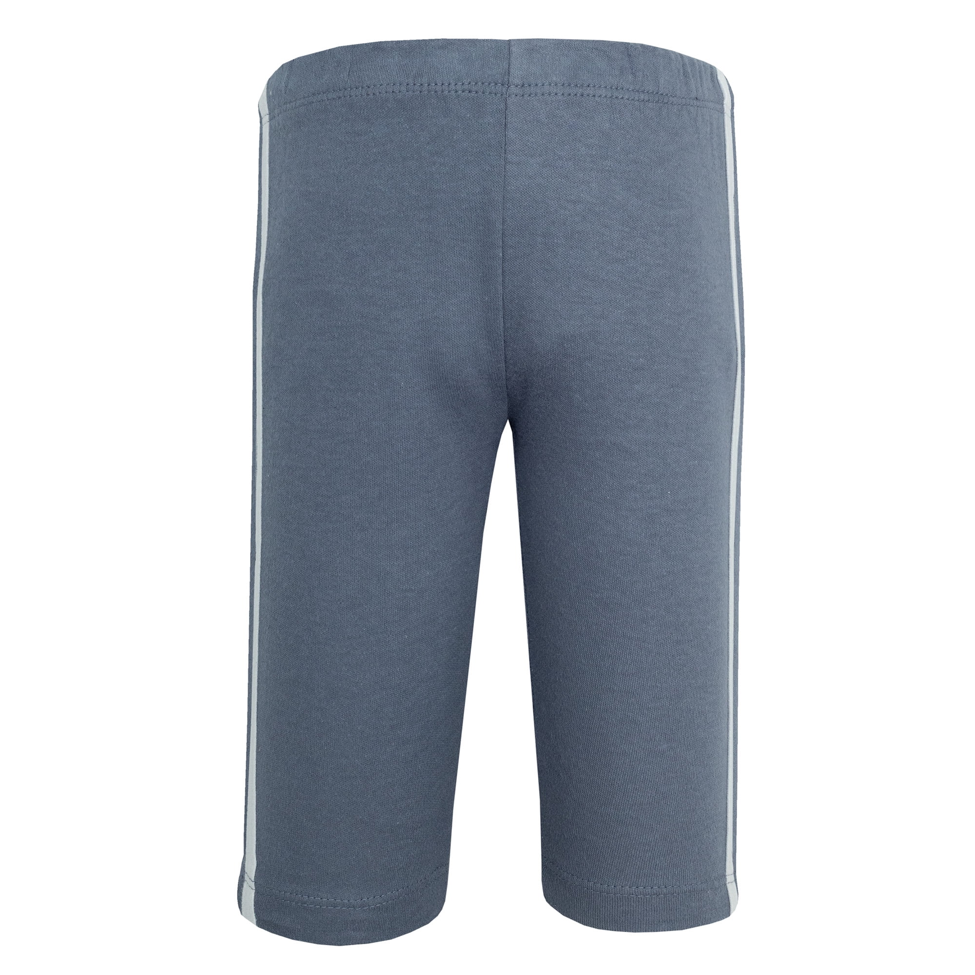 Hudson Baby Boy Cotton Pants and Leggings, Heather Gray Black, 2T