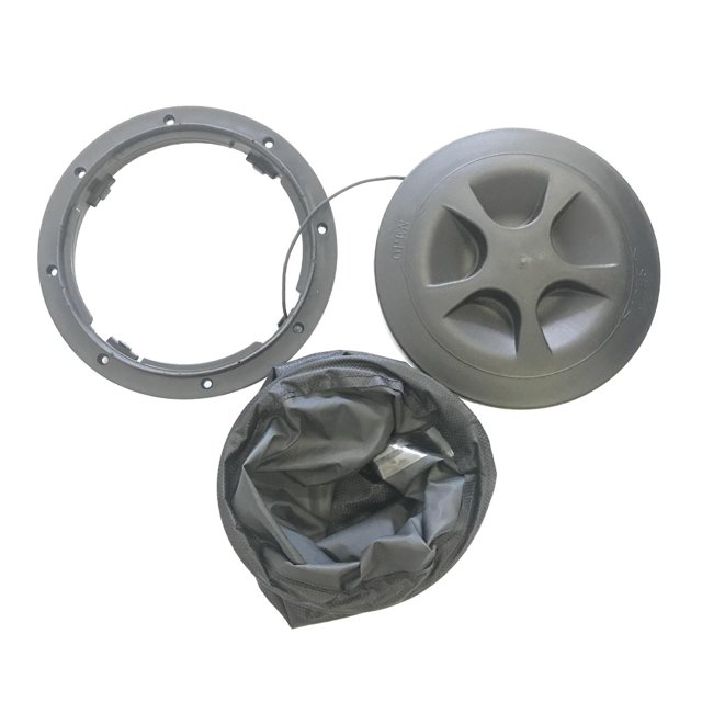 Escotil de inspección redonda antideslizante de 6 pulgadas con cubierta desmontable para barco marino 6 pulgadas con bolsa Baoblaze Cubierta de escotilla de kayak