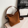 thumbnail image 3 of Bolso Vintage Mensajero Elegante Hombro para Hombros Mujeres Falsas Gamor Gamuza Gran Capacidad Atendible Correa, 3 of 9