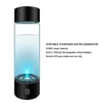 thumbnail image 5 of NFTIGB 410ml Portable Hydrogen Water Generator Bottle with Nasal Hose, Hydrogen Rich Water Maker Machine, 1200-1400ppb, 13.8 fl oz / 410 ml, 5 of 9