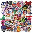 thumbnail image 1 of Anime Game Y2K Style Shooting Game Theme Happy Birthday Party Decorative Disposable Tableware Balloon Baby Shower Girl Kid Gift, 1 of 7