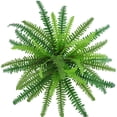 thumbnail image 2 of Plantas Artificiales Fern In / Outdoor Leaf Follaje Bush Decoración para 39 hojas Soledad helecho de imitación verde, 2 of 10