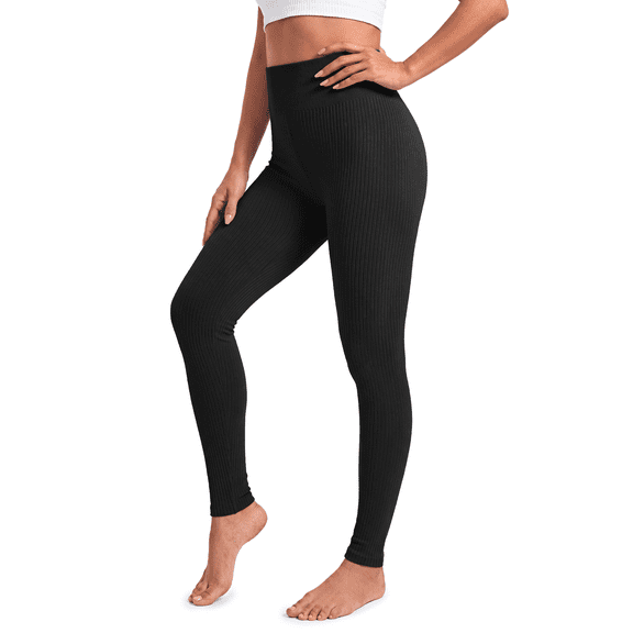 Fantaslook High Waisted Leggings for Women Tummy Control Sweatpants Soft Workout Yoga Pants Athletic Jogger Leggings Regular