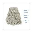 thumbnail image 3 of Banded Cotton Mop Head, #24, White, 12/carton | Bundle of 2 Cartons, 3 of 7