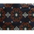 thumbnail image 4 of oneOone Georgette Viscose Fabric Diamond & Swirl Ikat Print Fabric By The Yard 42 Inch Wide, 4 of 4