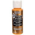 thumbnail image 2 of DecoArt Glamour Dust Glitter Paint 2oz-Tiger Orange, 2 of 2