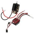 thumbnail image 2 of SHAR 540 Moteur Brossé 360A ESC avec Accessoire T Plug Compatible avec tamiya 1/10 RC Car Model35T, 2 of 10