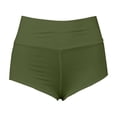 thumbnail image 2 of Endives Womens Fitness Short Stretch Hollow out Elastic High Waist Casual Shorts Hot Short Sport Yoga Short, 2 of 5