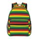 thumbnail image 1 of Disketp Music Colors 1 Mochila Estampada para Hombre y Mujer – Mochila Ligera Clásica con Múltiples Bolsillos para Universidad, Trabajo y Viajes-One Size, 1 of 5