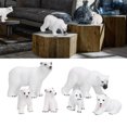 thumbnail image 4 of Figuras De Animales Del Océano, Decoración De Modelos De Osos Blancos Realistas Para Niños Para El Día De Acción De Gracias Para Fiestas De Navidad ANGGREK Otros, 4 of 8
