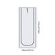 thumbnail image 3 of Cortina de puerta con cremallera para mascotas – Malla antimosquitos a prueba de gatos, diseño plegable sin necesidad de taladrar para la puerta, barrera para mascotas (gatos y perros), malla, 3 of 6
