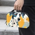 thumbnail image 2 of Spotted Dog Travel Case USB Organizer Leather Cord Organizer Cable Clips Cord Organizer - Oxford Cloth Waterproof Digital Bag 5.9x9.44x3.14 in, 2 of 6