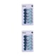 thumbnail image 1 of Advancent 10 ganchos de pared adhesivos: elegante, fuerte capacidad de carga, fácil instalación, apariencia elegante. Azul claro+Azul oscuro 2Conjunto, 1 of 6