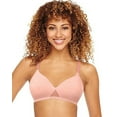 thumbnail image 2 of Hanes Women's Oh So Light Foam ComfortFlex Fit® Wirefree Bra Budding Pink Heather L, 2 of 2