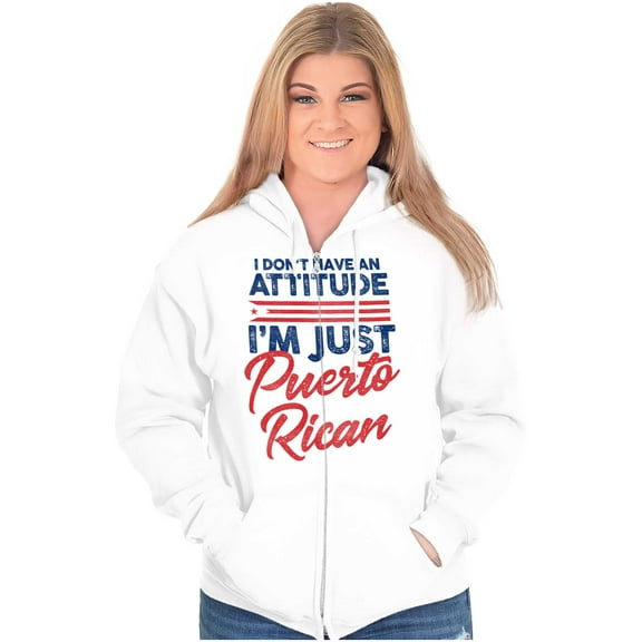 Puerto Rican PR Pride Se Levanta Zip Up Hoodie Men's Women's Brisco Brands S