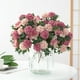 thumbnail image 4 of Ramo de flores artificiales Bewildely de 4 piezas para decoración del hogar Rojo, 4 of 6