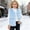 X-326Light Blue, variant on YMNXA Big Kids Girls Fuzzy Vest Sleeveless Solid Color Thickened Thermal Soft Fashion Jacket Coat For Cold Weather Daily Wear Blue 3-4 Years