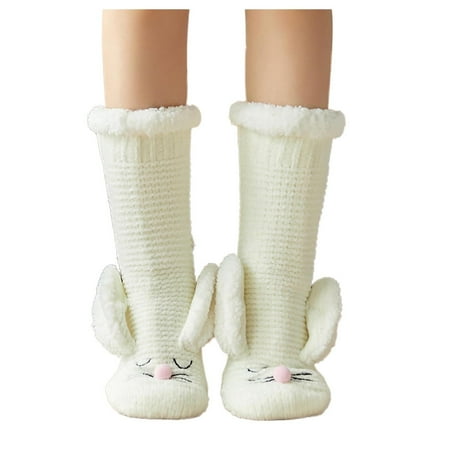 

Betiyuaoe Shoes for Women Cartoon Floor Socks Thickened Warm Sleep Socks Slippers Socks Shoe