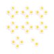 thumbnail image 3 of Parche de flores 30 Uds Macarena Parches Bordados Blanco, 3 of 8