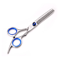 thumbnail image 2 of Tijeras de corte de pelo de acero inoxidable Tijeras de adelgazamiento Peluquería de salón profesional, 2 of 4