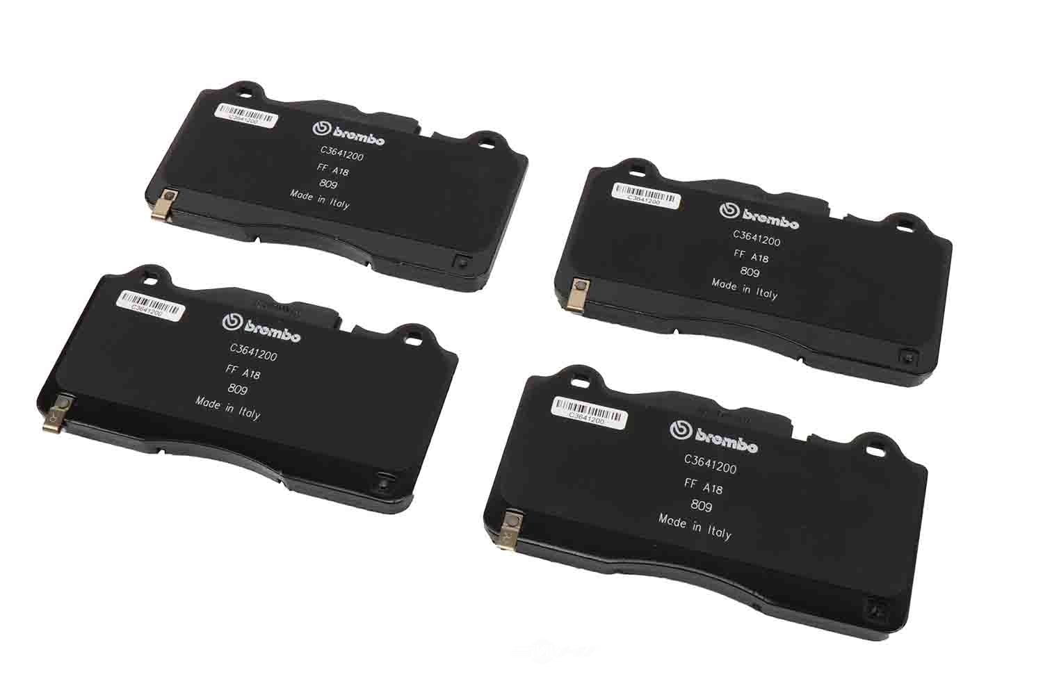 Disc Brake Pad Set Fits select: 2017 CHEVROLET CAMARO LS/LT, 2018 CHEVROLET CAMARO LT