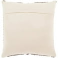 thumbnail image 2 of Surya Anders ADR-005 20 x 20" Square Cotton Pillow Kit in Taupe Brown/Beige, 2 of 4