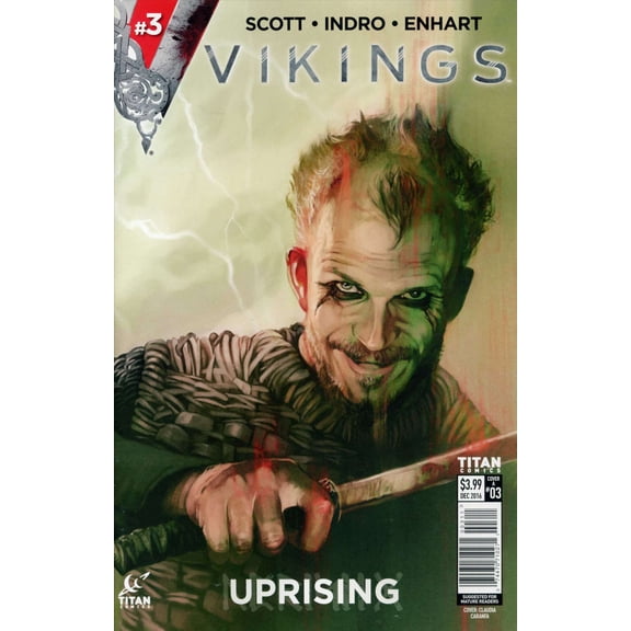 Vikings: Uprising #3A VF ; Titan Comic Book