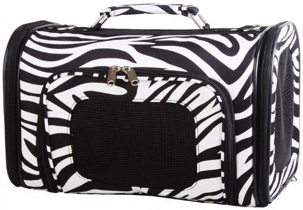 Whisker City Carriers  Zebra Soft Sided Carrier - Cat < Fred Studio Photo