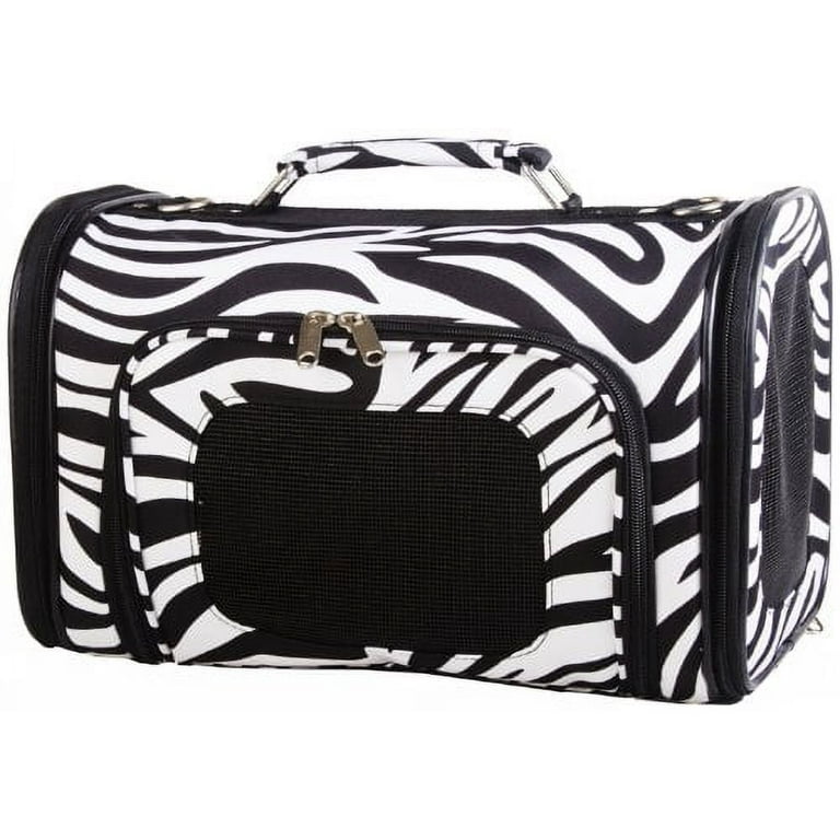 Whisker City Carriers  Zebra Soft Sided Carrier - Cat < Fred Studio Photo