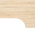 thumbnail image 5 of vidaXL Computer Desk White and Oak 120x72x70 cm, 5 of 5
