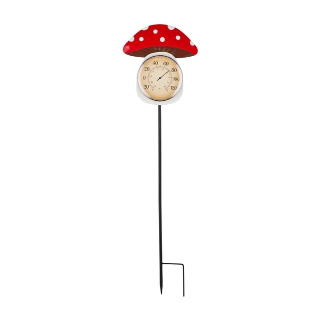 Piquet thermomètre solaire avec champignon Mainstays